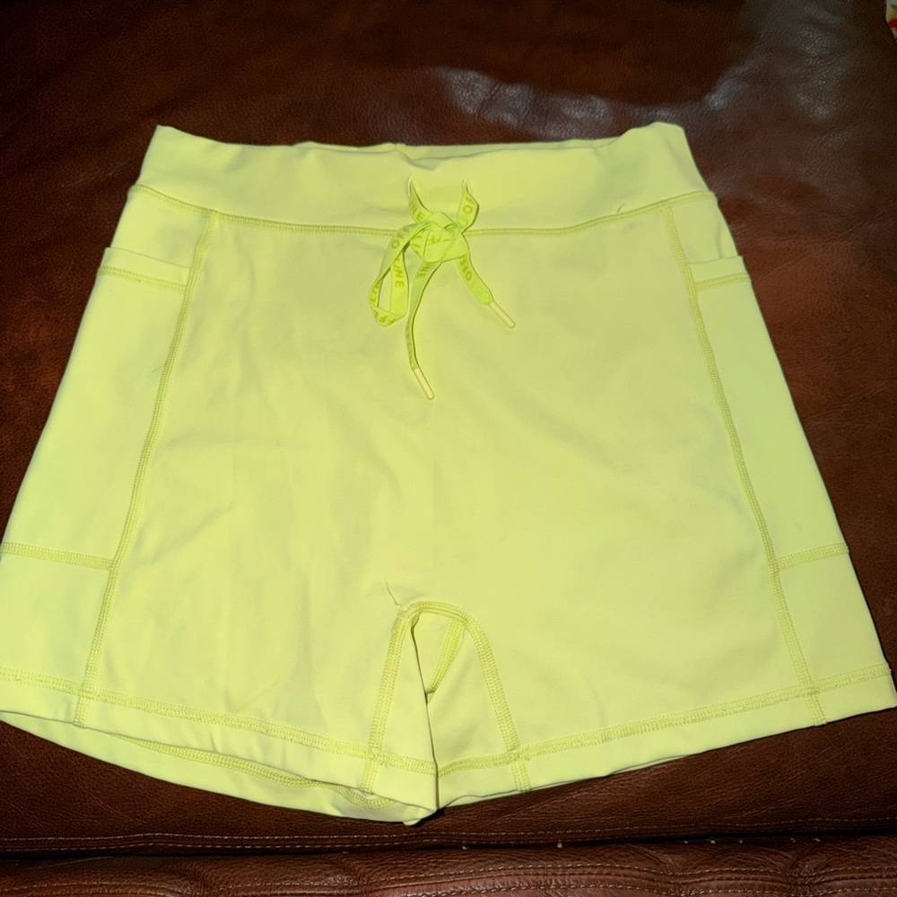 AERIE Yellow Shorts